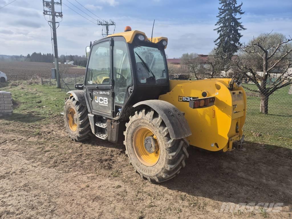 JCB 531-70 Agri Kmetijski teleskopski nakladalci