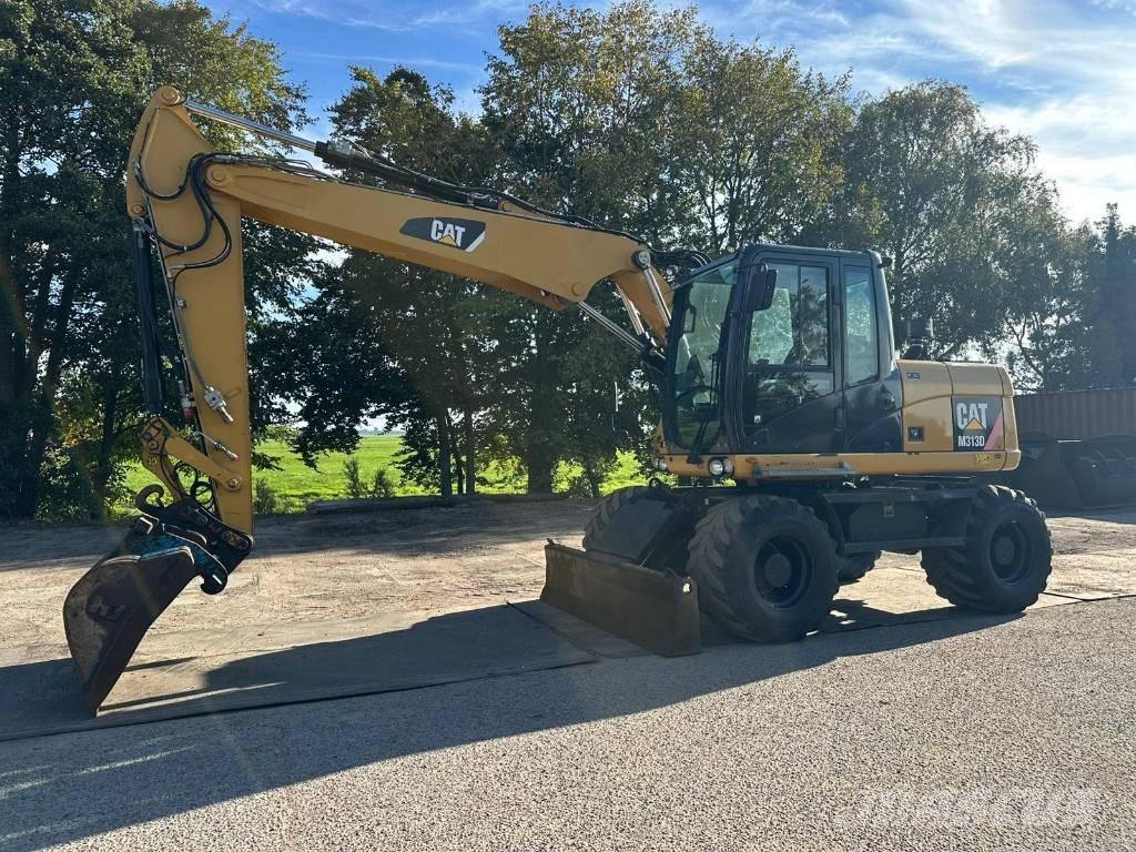 CAT M 313 D - 13.285H Bagri na kolesih