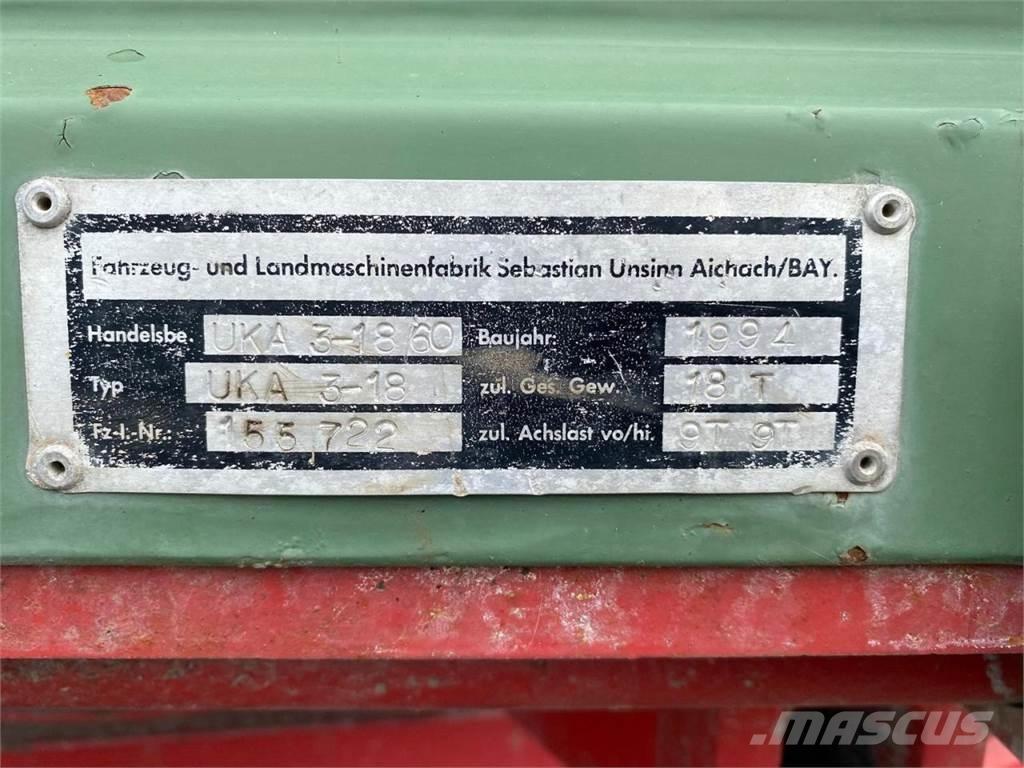 Unsinn UKA3-18/60 Kiper prikolice