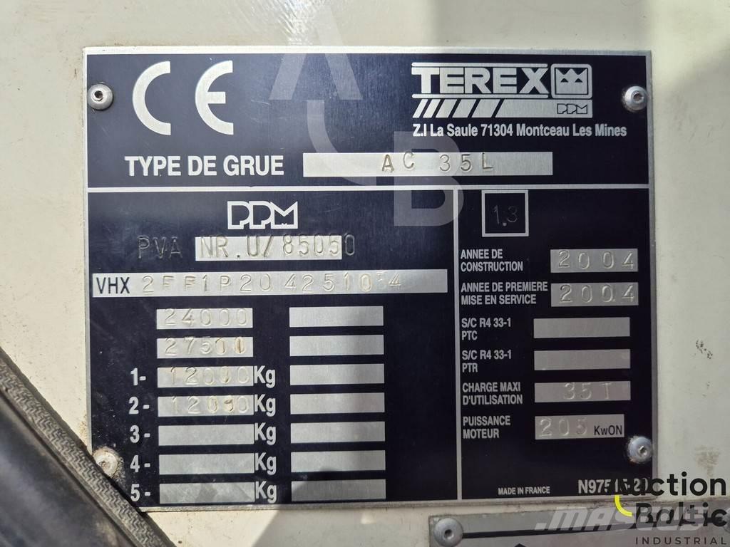 Terex AC 35 L Rabljeni žerjavi za vsak teren