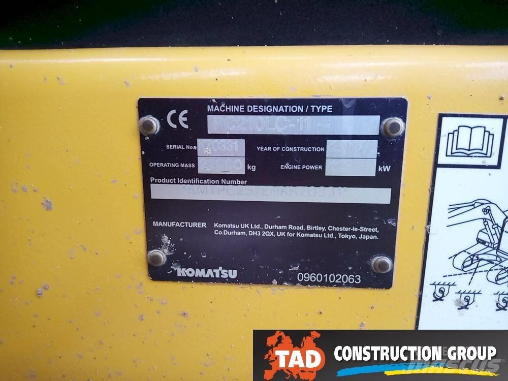 Komatsu PC210LC-11 Bagri goseničarji