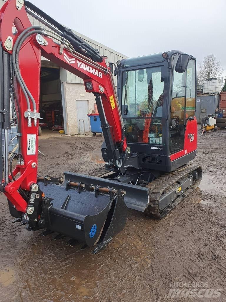 Yanmar SV26 Mini bagri <7t