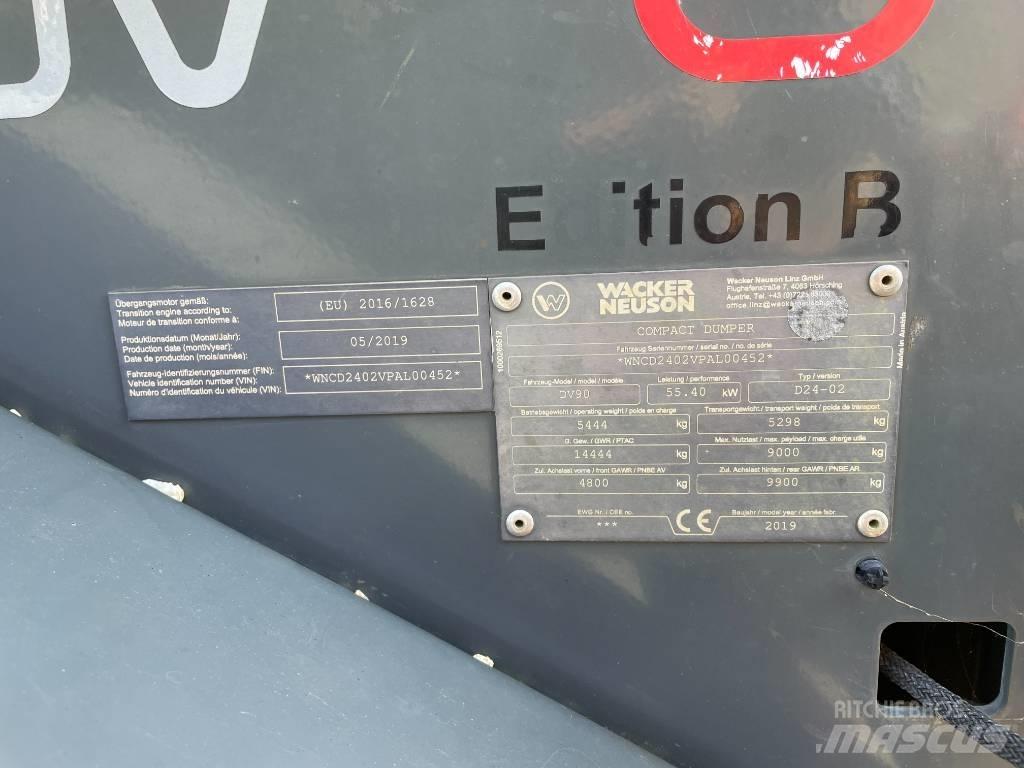 Wacker Neuson DV 90 Ne cestni demperji