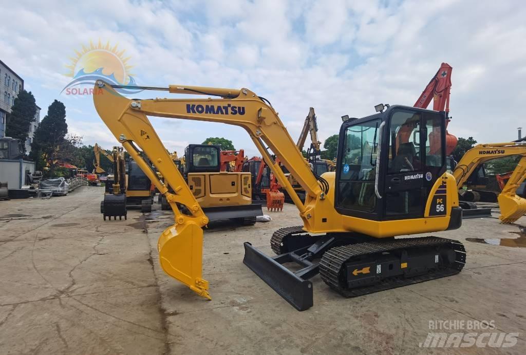 Komatsu PC 56-7 Mini bagri <7t
