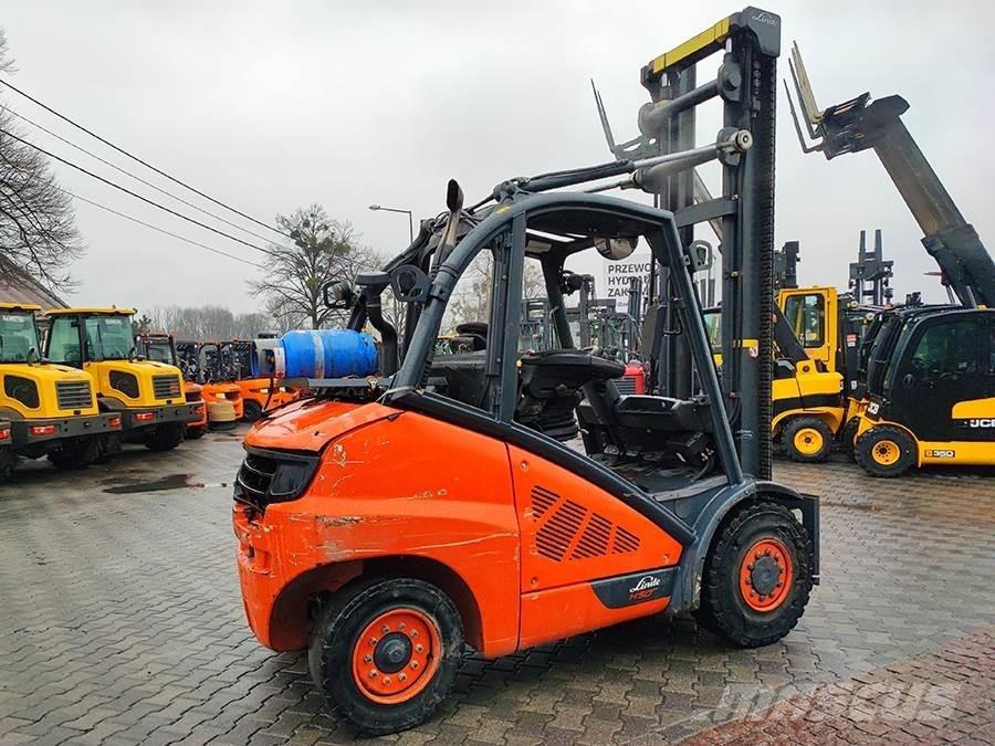Linde H50T-02 Plinski viličarji