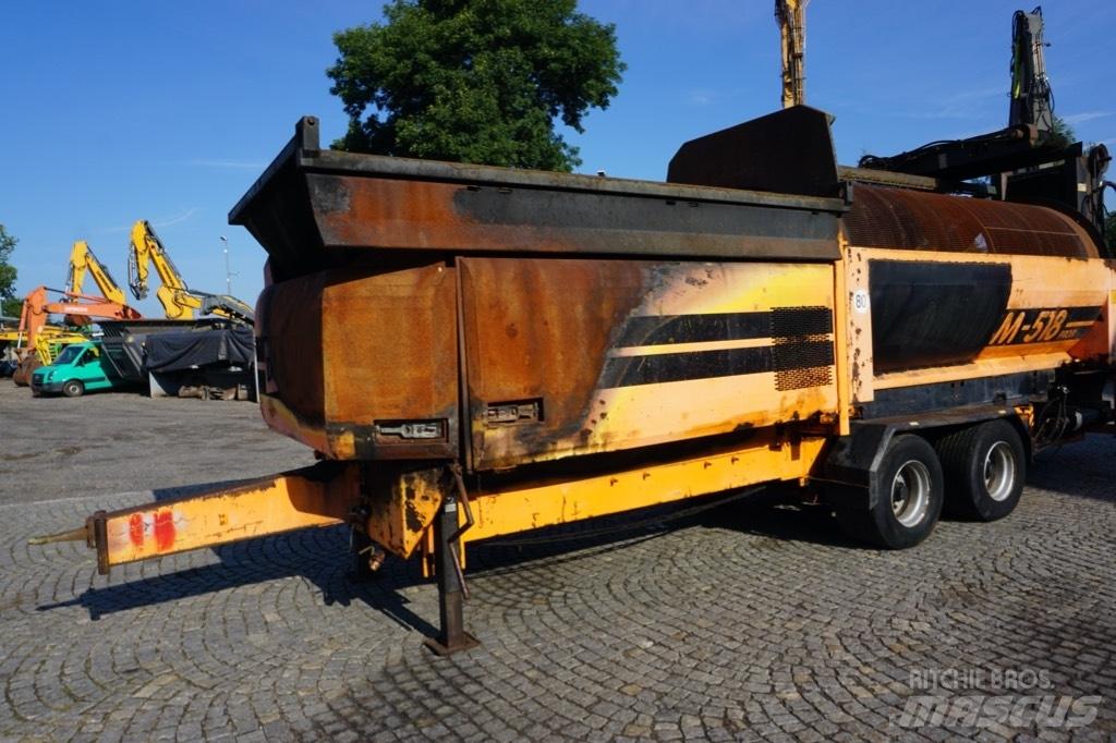 Doppstadt SM 518 Mobilna sita