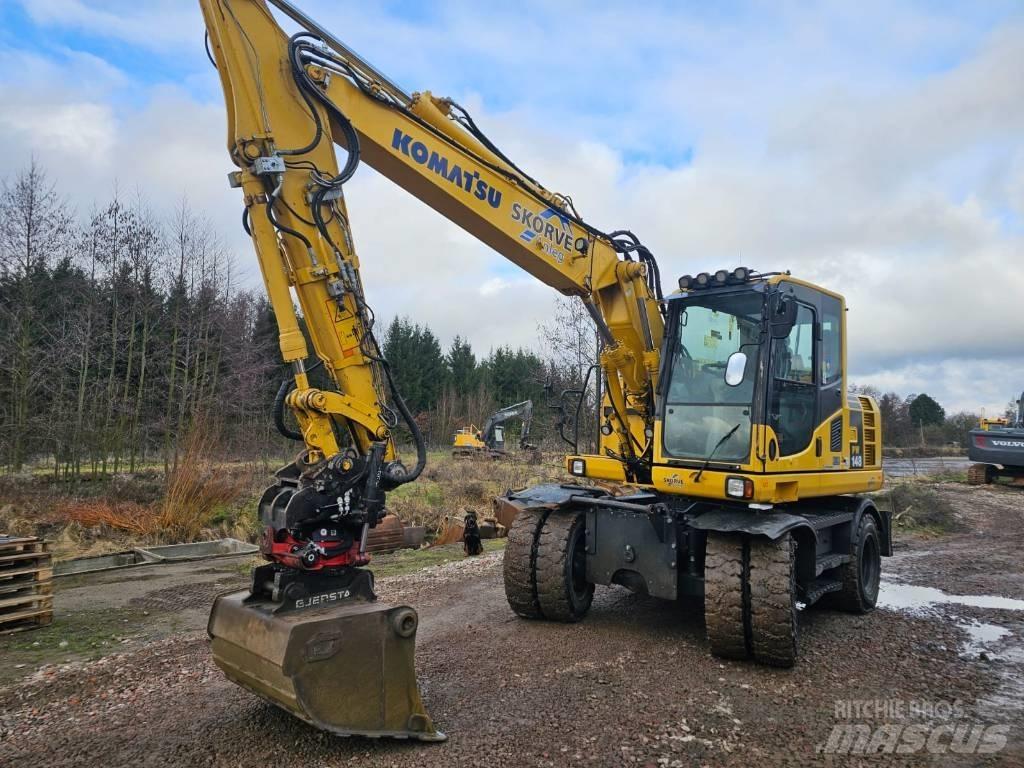 Komatsu PW148-8 Bagri na kolesih