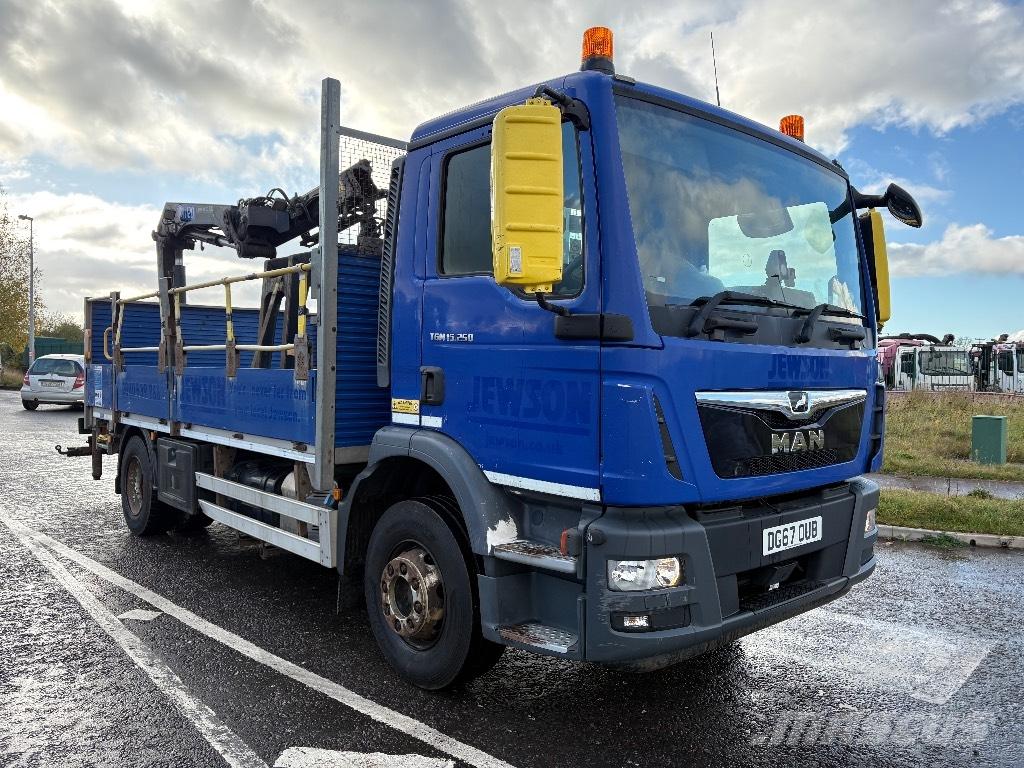 MAN TGM 15.250 Tovornjaki z žerjavom