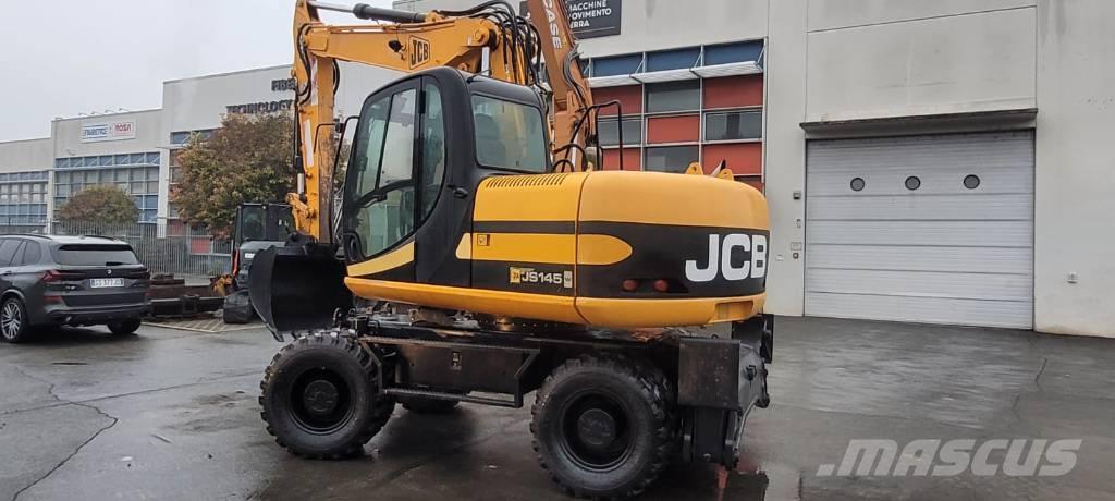 JCB JS 145 W Bagri na kolesih