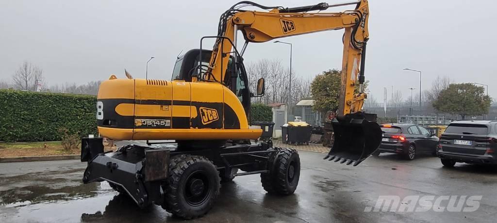 JCB JS 145 W Bagri na kolesih