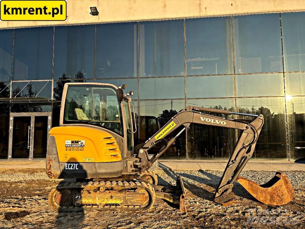 Volvo ECR 27 C Mini bagri <7t