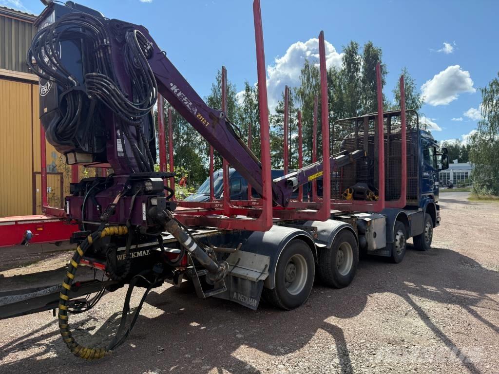 Scania R 580 Tovornjaki za hlode