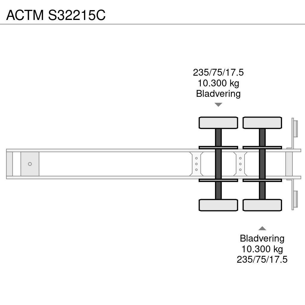 Actm S32215C Nizko noseče polprikolice
