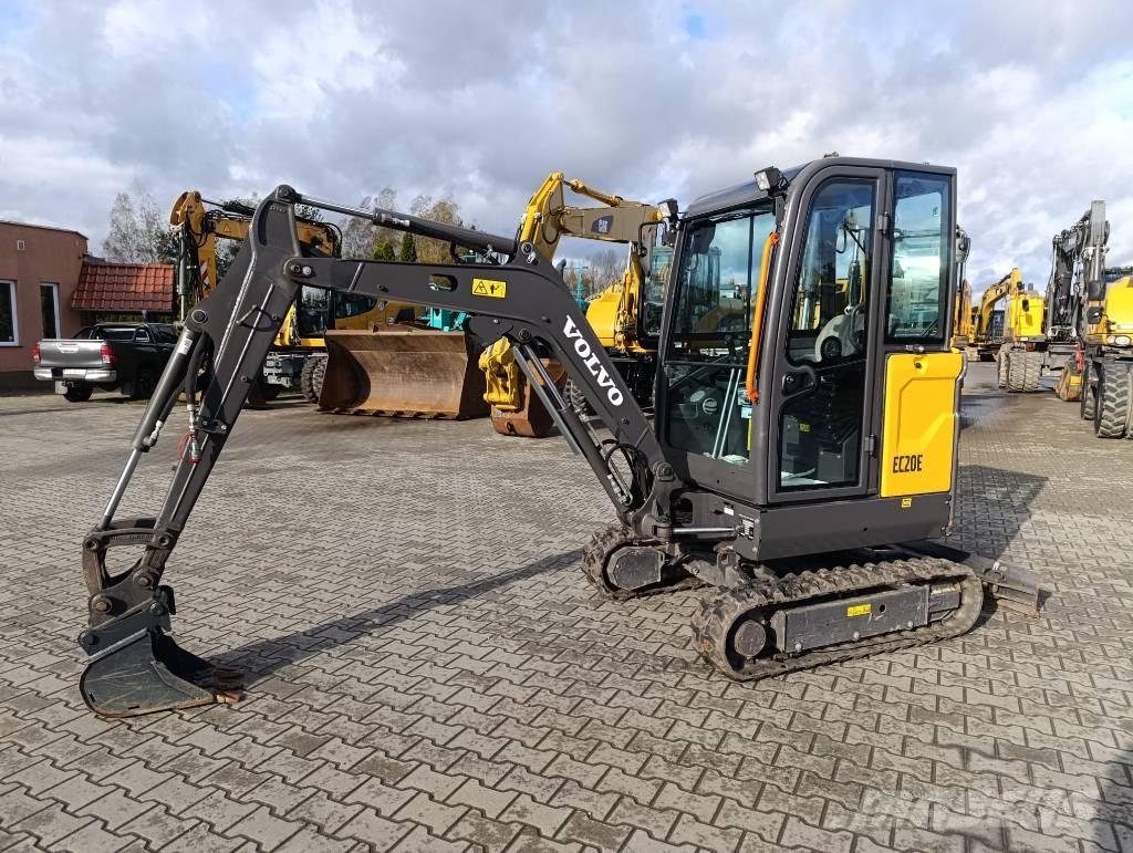 Volvo EC 20 Mini bagri <7t