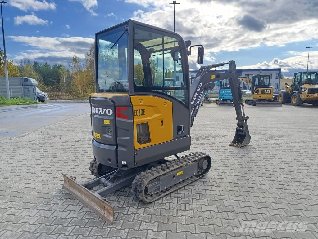Volvo EC 20 Mini bagri <7t
