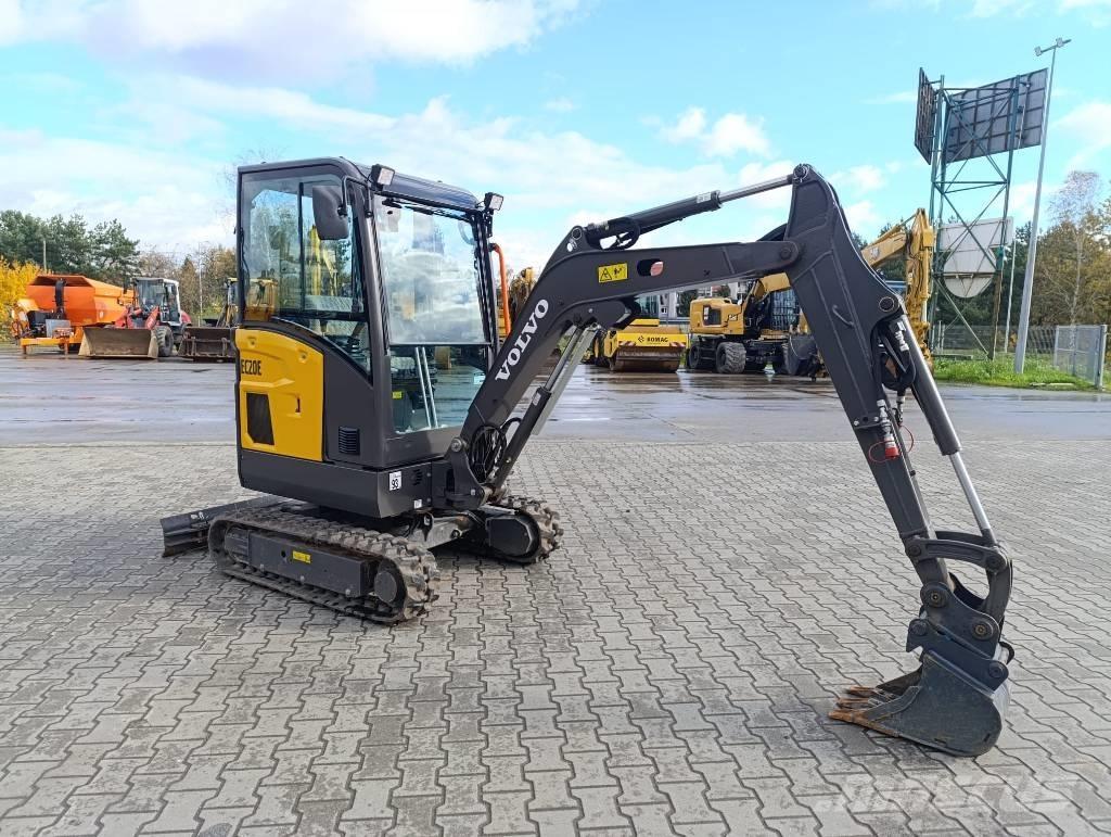 Volvo EC 20 Mini bagri <7t