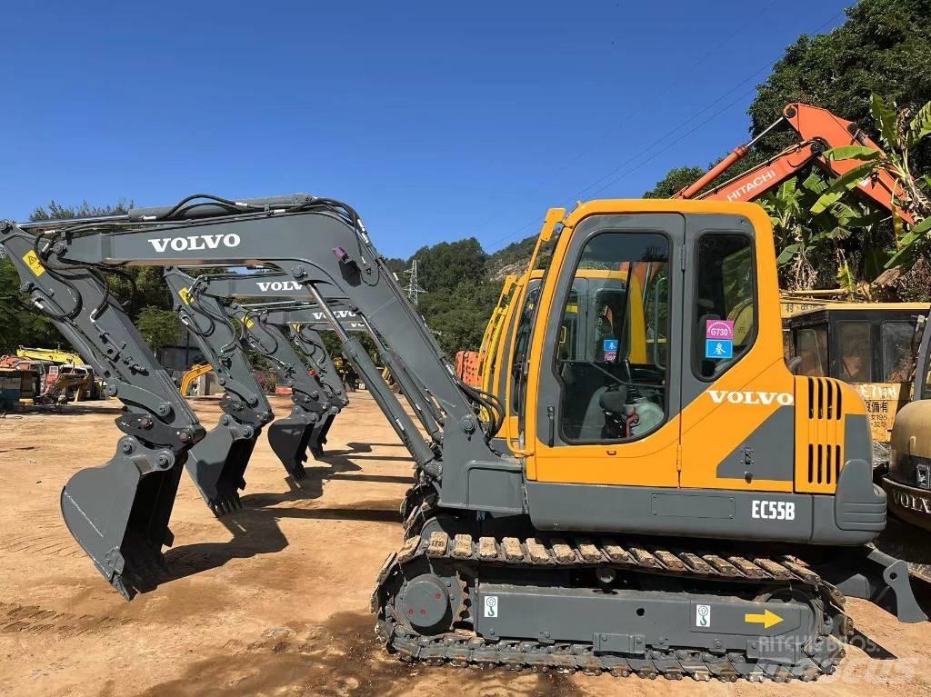Volvo EC 55 B Mini bagri <7t