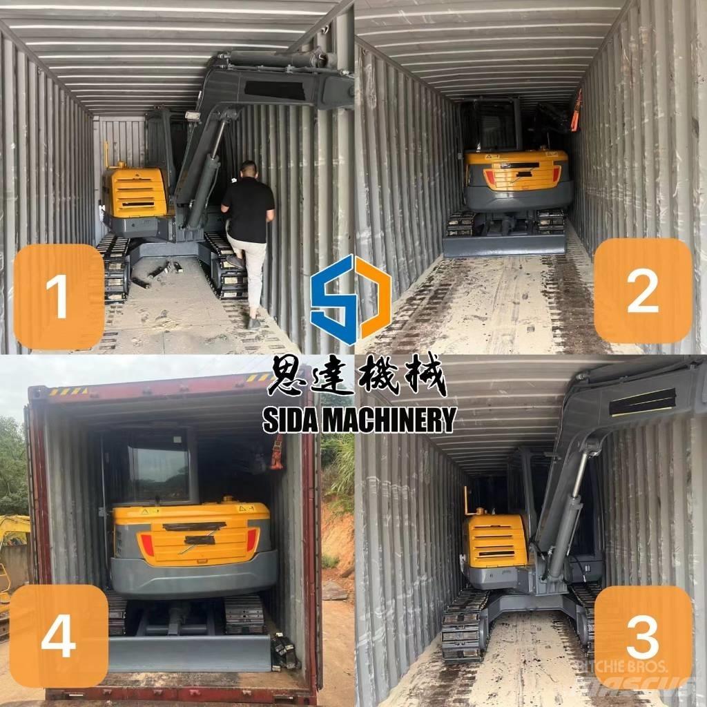 Volvo EC 55 B Mini bagri <7t