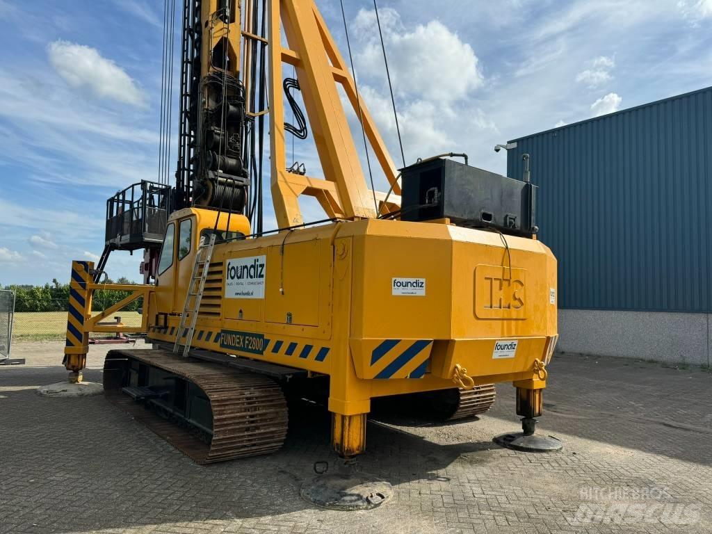  Fundex F2800 Stroji za zabijanje stebrov - pilotov