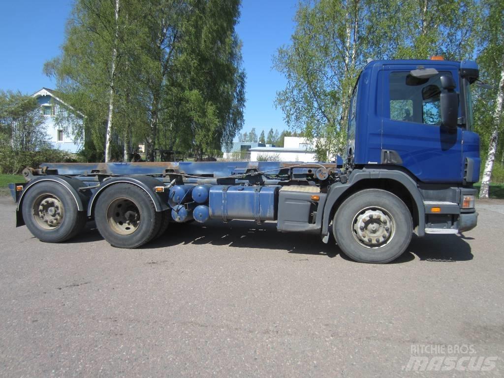 Scania P114 GB Razstavljivi tovornjaki z žičnimi dvigali