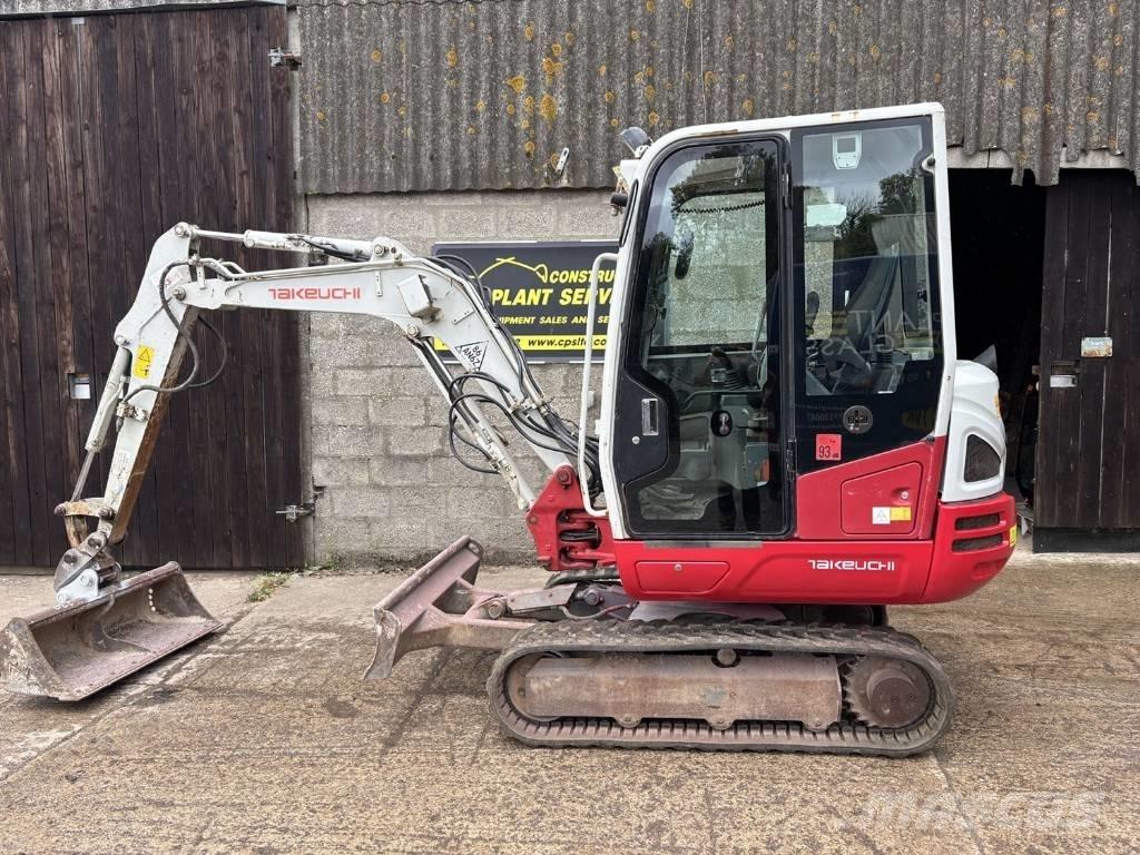 Takeuchi TB 230 Mini bagri <7t
