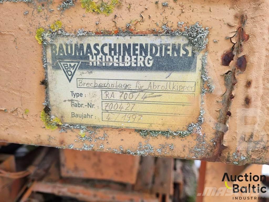 BMD RA700/4 Ostali priključki in naprave za pripravo tal
