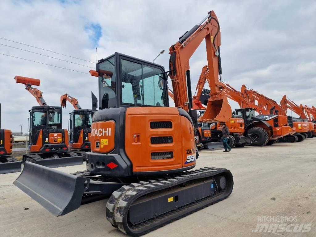 Hitachi ZX55U-6 Mini bagri <7t