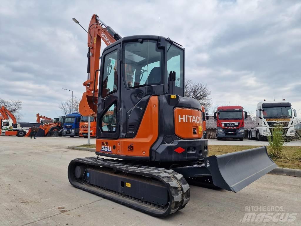 Hitachi ZX55U-6 Mini bagri <7t