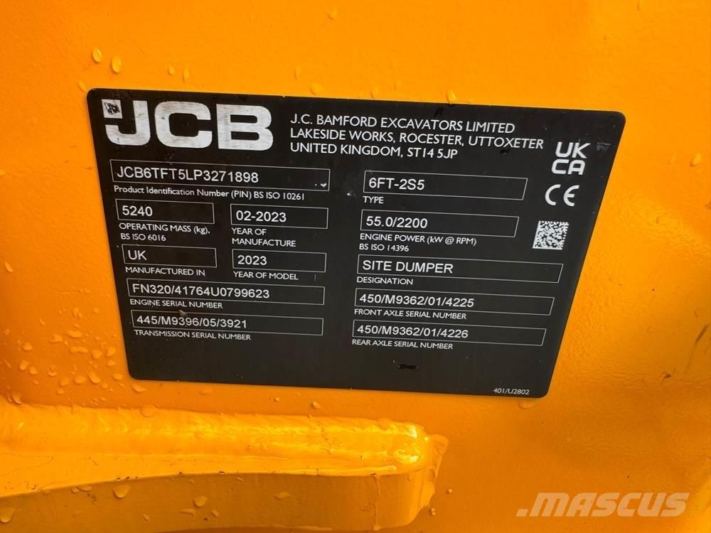JCB 6T-2FT Ne cestni demperji