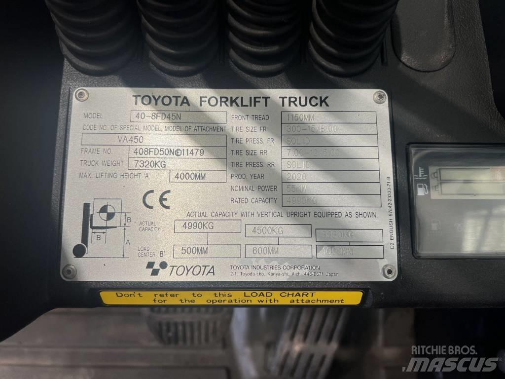 Toyota 40-8FD45N Dizelski viličarji