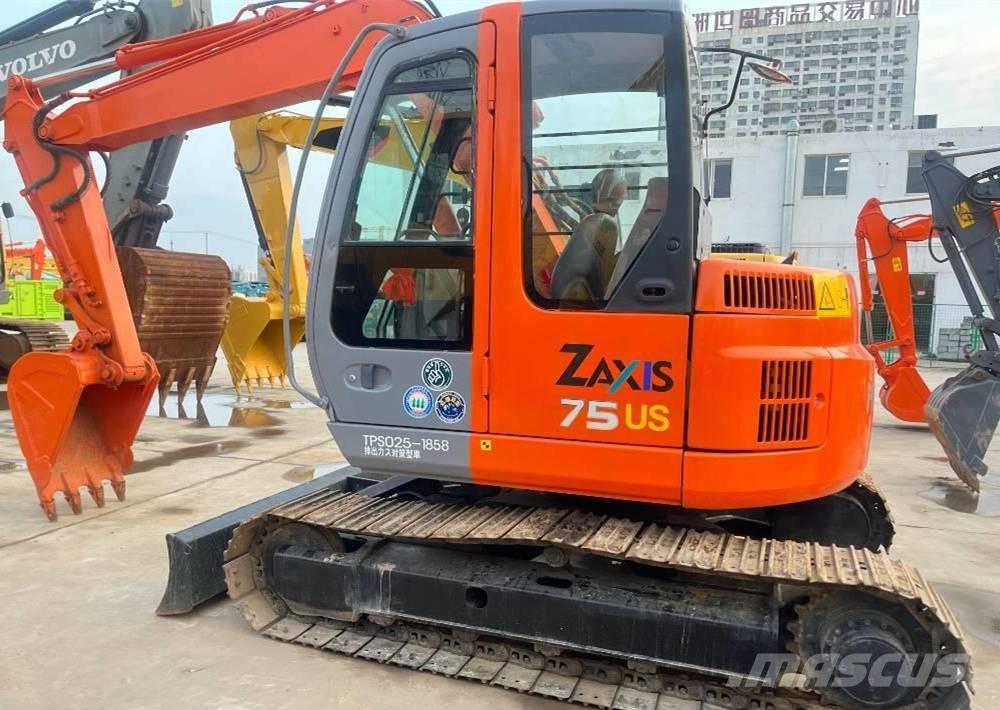 Hitachi ZX 75 Mini bagri <7t