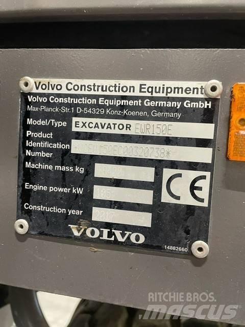 Volvo EWR150E Bagri na kolesih