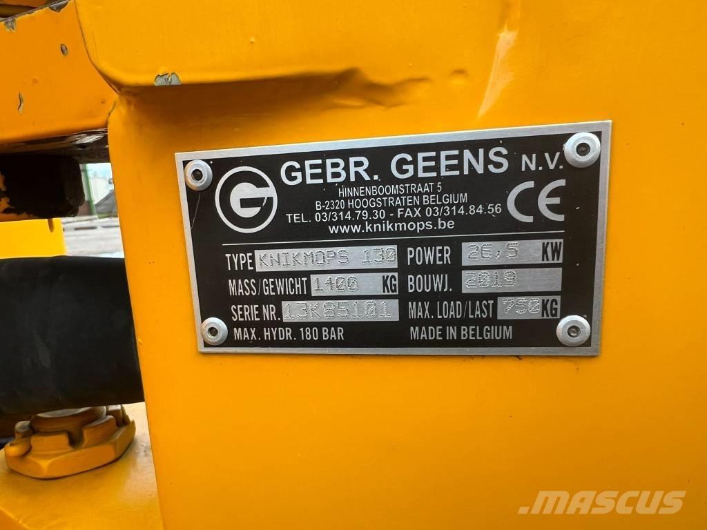 Knikmops KM 130 Mini nakladalci