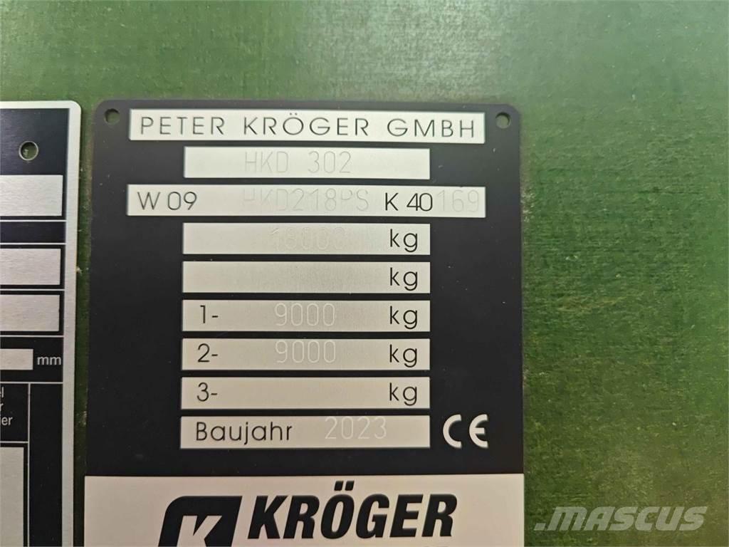 Kröger HKD 302 Kiper prikolice