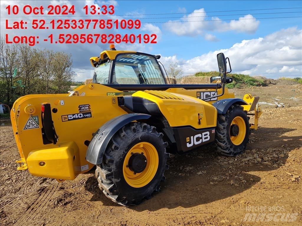 JCB 540-140 Teleskopski viličarji