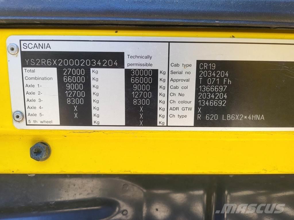 Scania R620 6X2*4 Kiper tovornjaki