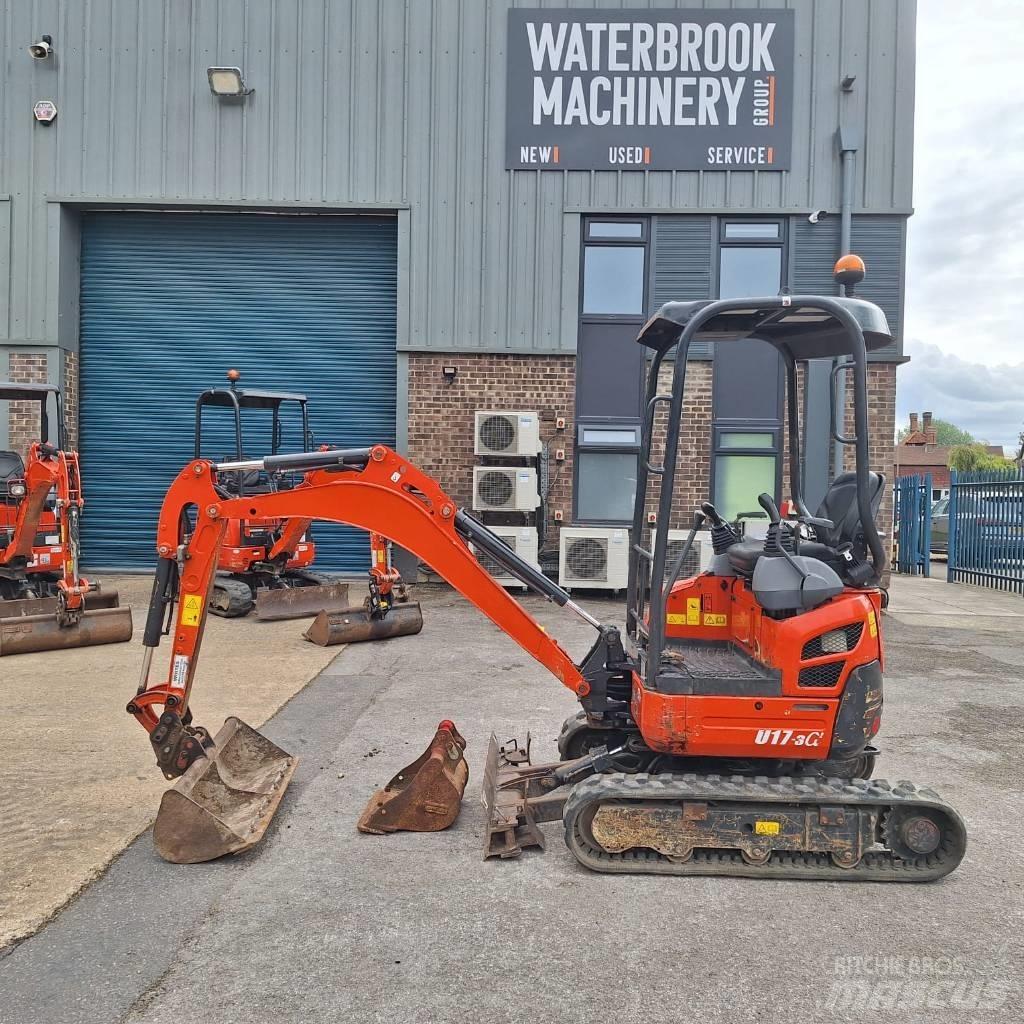 Kubota U 17-3 Mini bagri <7t
