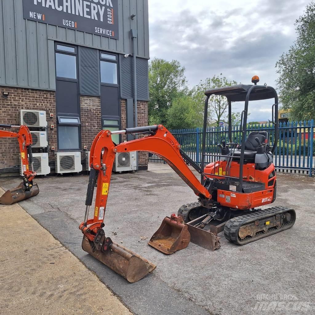 Kubota U 17-3 Mini bagri <7t
