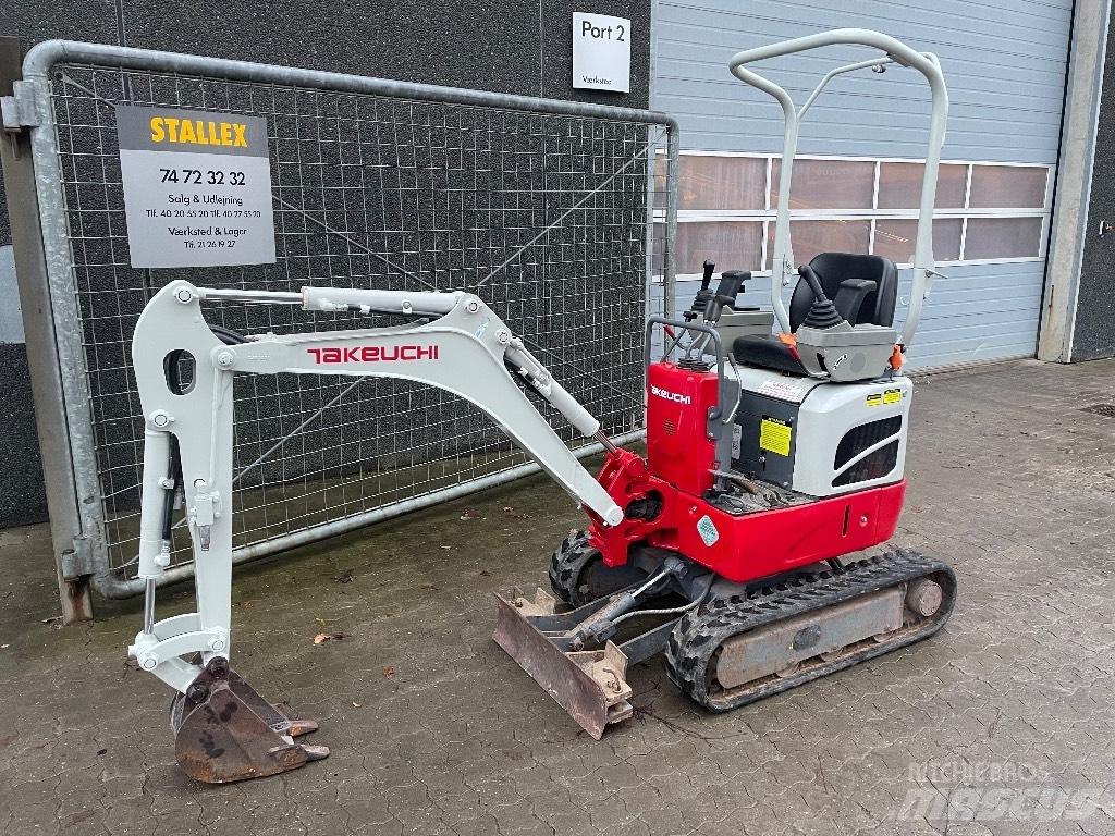 Takeuchi TB210R Mini bagri <7t