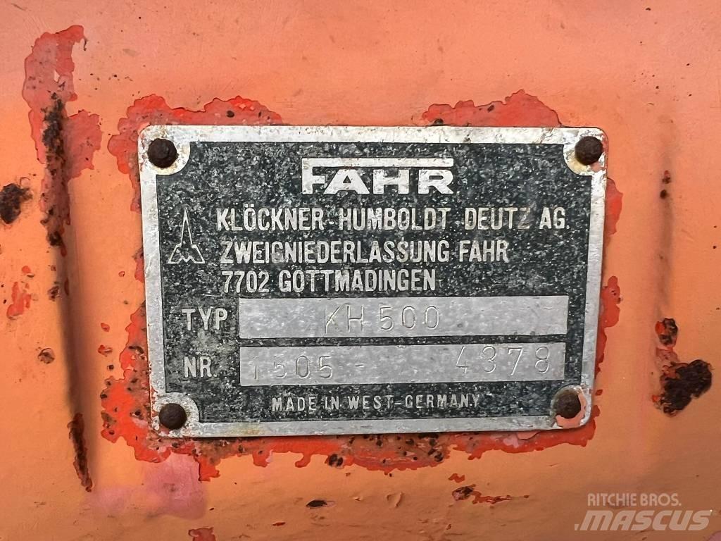 Deutz-Fahr KH 500 DN Obračalniki in zgrabljalniki