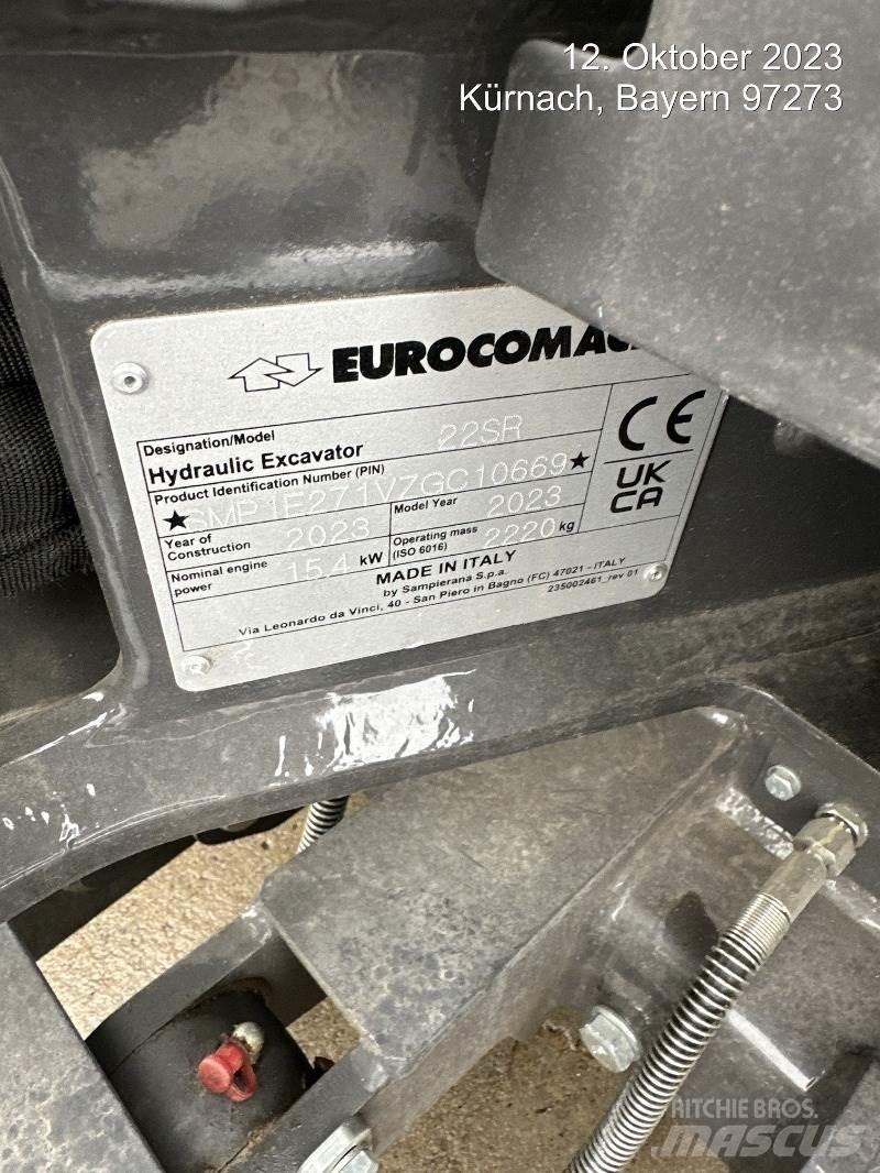 Eurocomach 22SR Mini bagri <7t