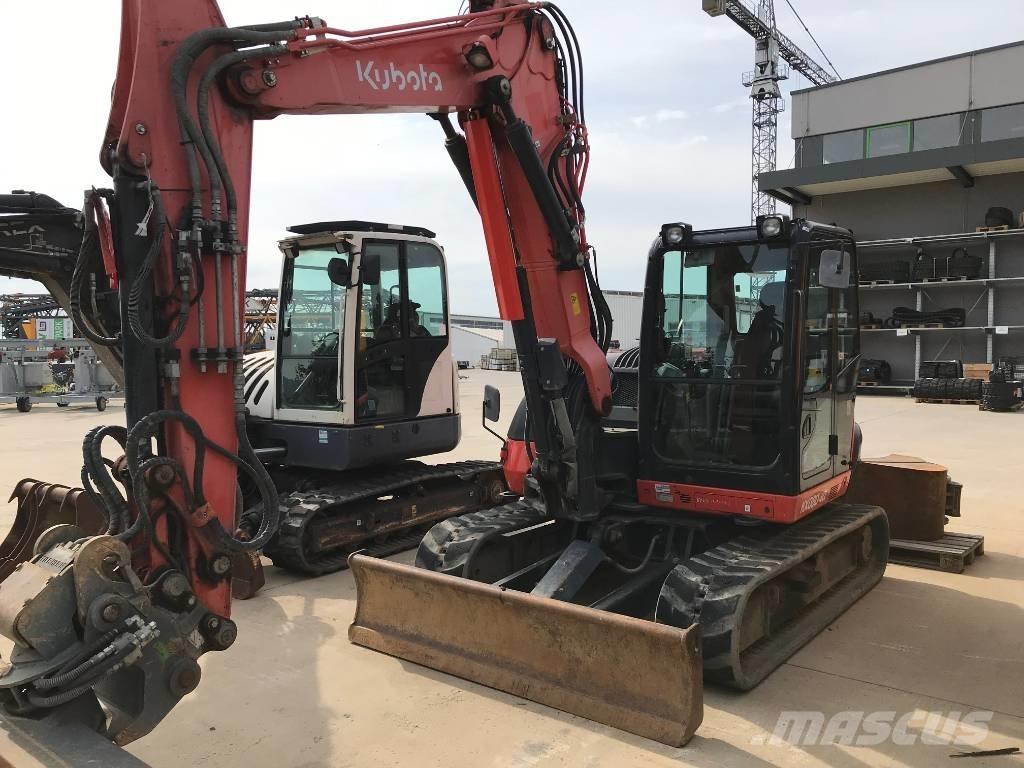 Kubota KX 080-4 Midi bagri 7t – 12t