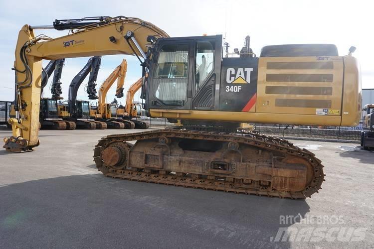 CAT 340F Bagri goseničarji