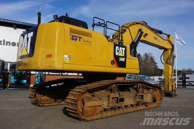 CAT 340F Bagri goseničarji