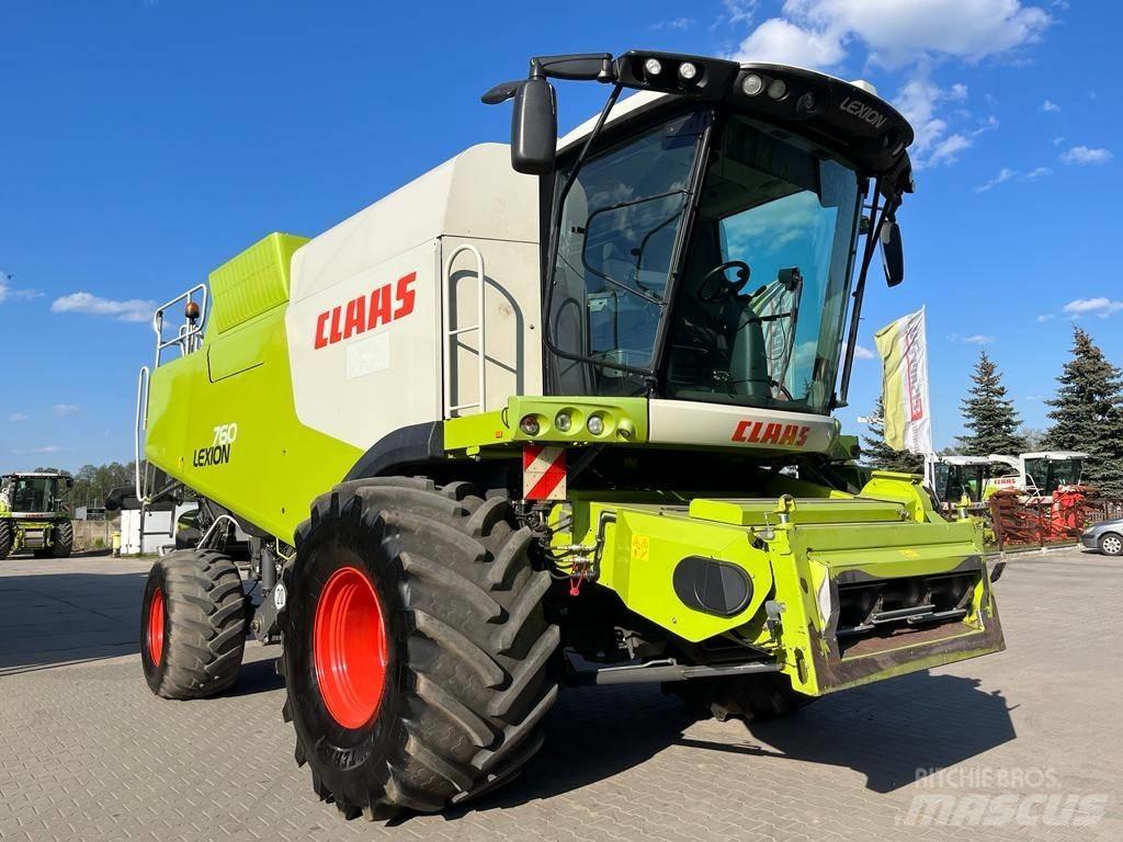 CLAAS Lexion 760 Kombajni