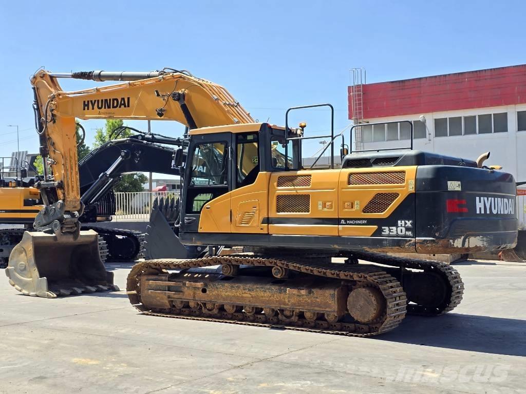 Hyundai HX 330 NL Bagri goseničarji