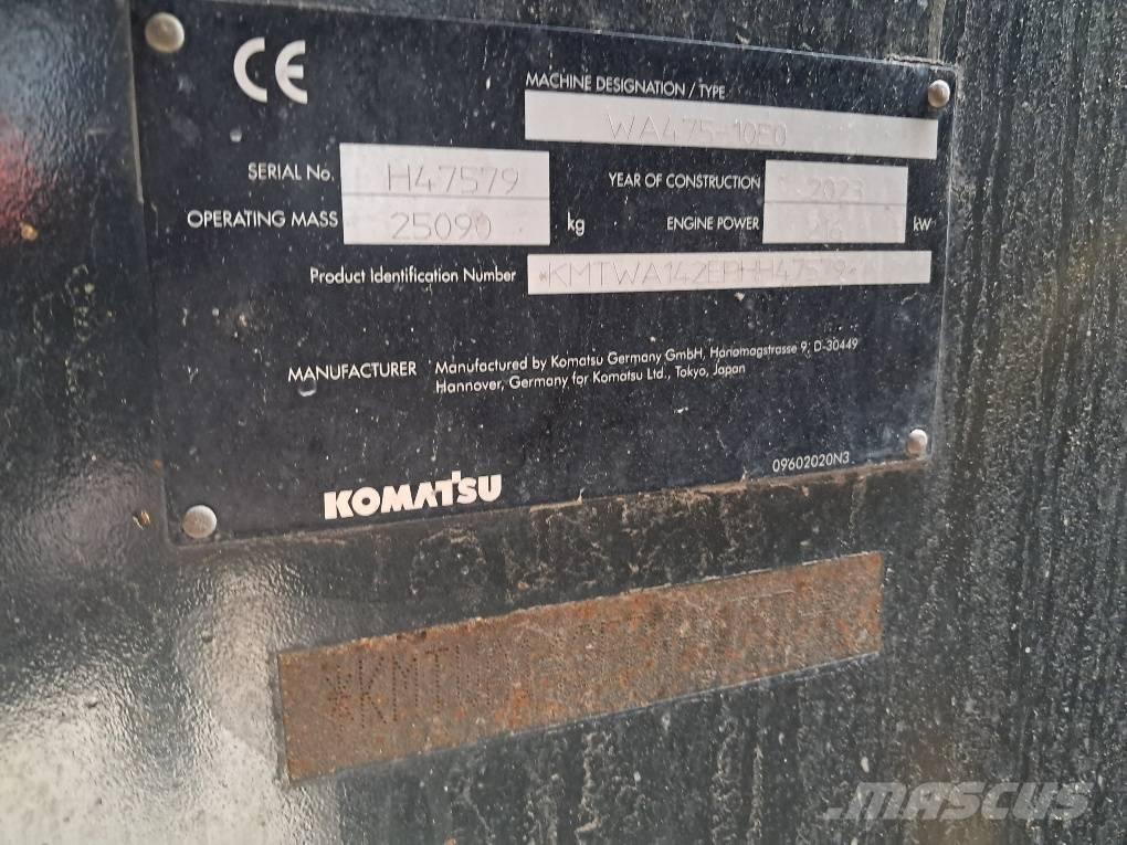 Komatsu WA475-10E0 Kolesni nakladalci