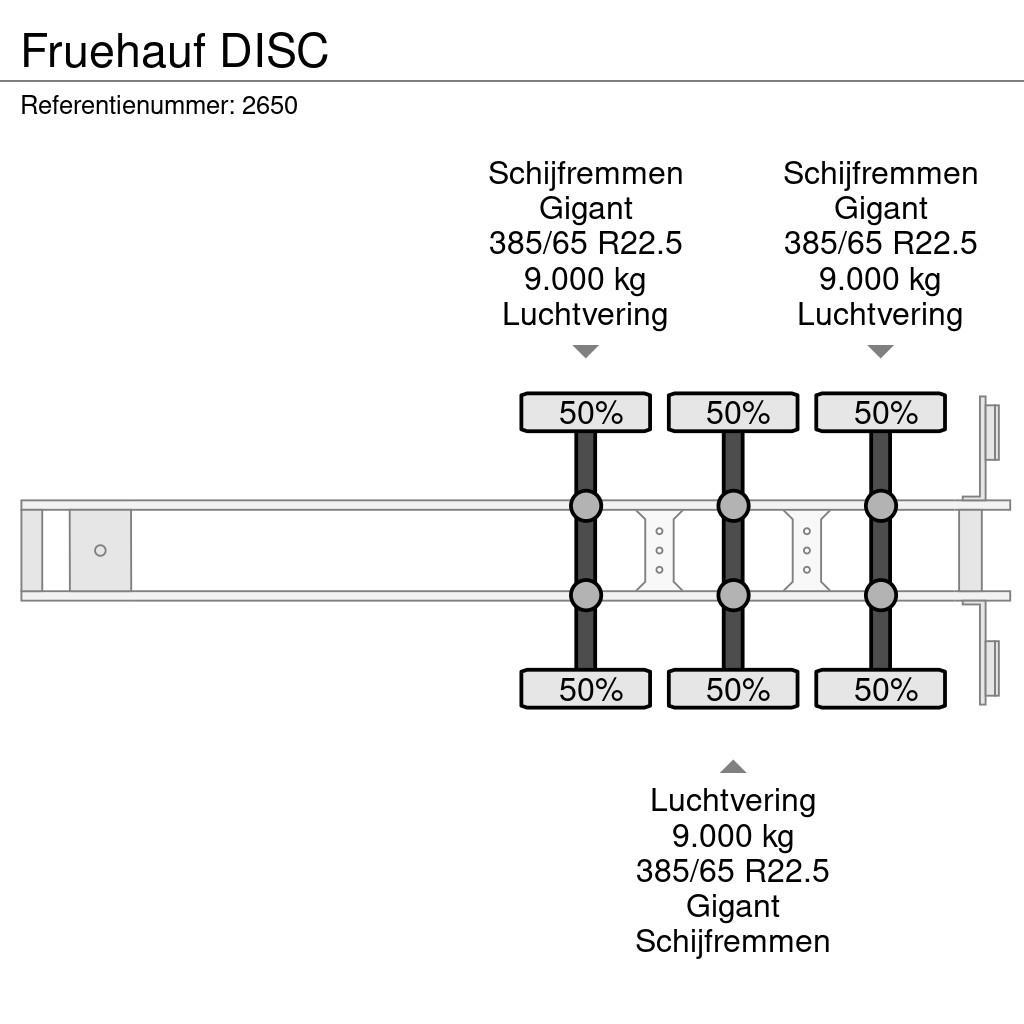 Fruehauf DISC Polprikolice s ponjavo