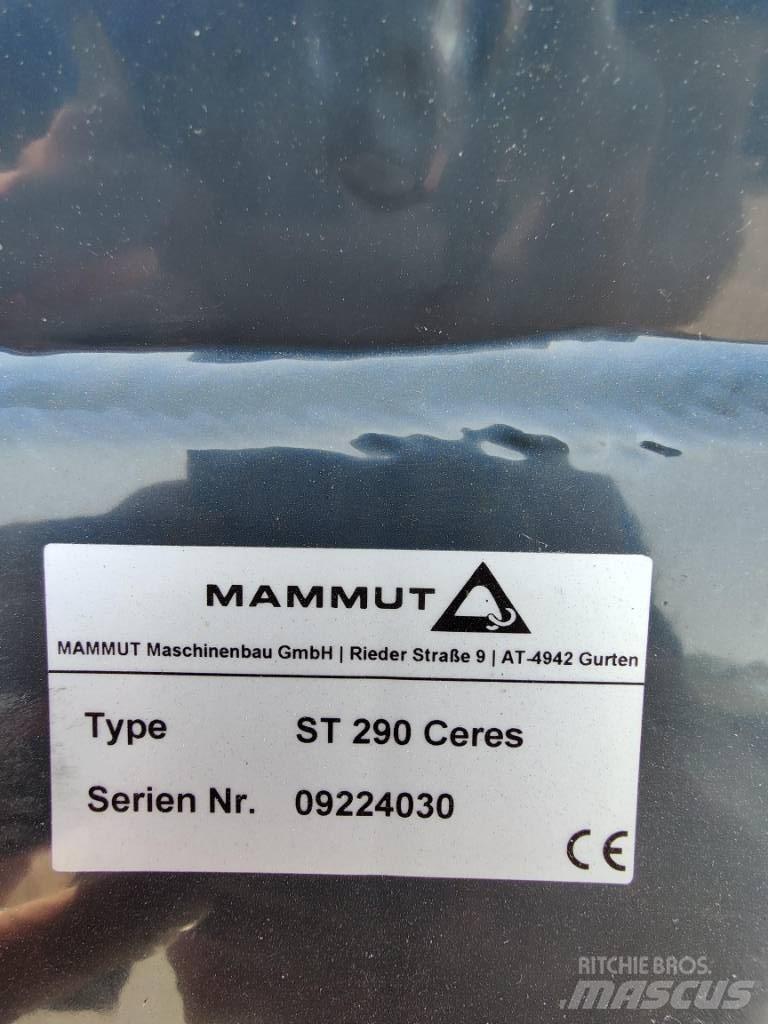 Mammut ST 290 Ceres Druga oprema za žetev krme