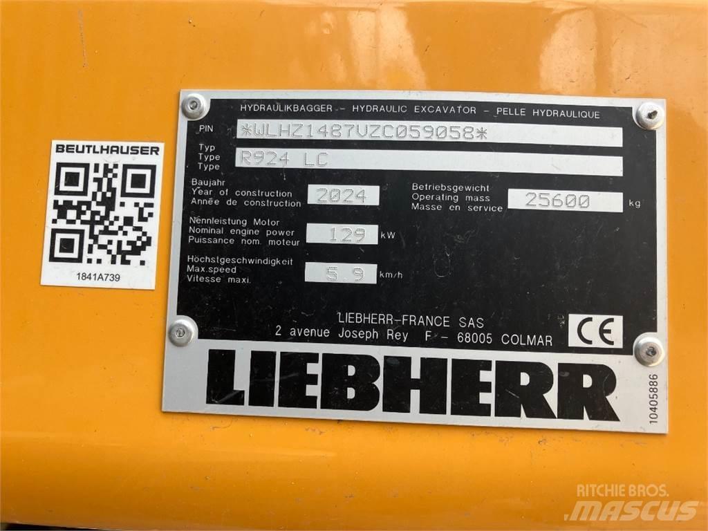 Liebherr R924 Bagri goseničarji